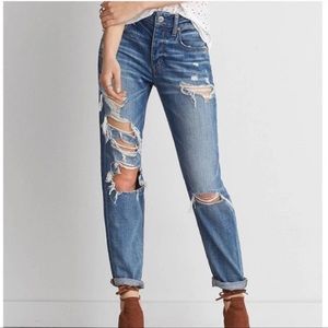 American Eagle Tomgirl Jeans size 6 regular